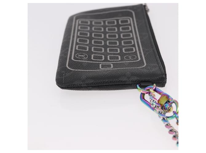 LOUIS VUITTON Monogram Eclipse Fragment iPhone Case M64433 LV Auth 184781M Monogramma - vista 4