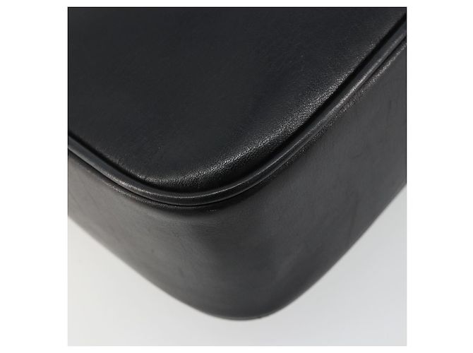 Céline Borsa a Spalla CELINE in Pelle Nera e Oro Auth 185088 Nero D'oro - vista 16