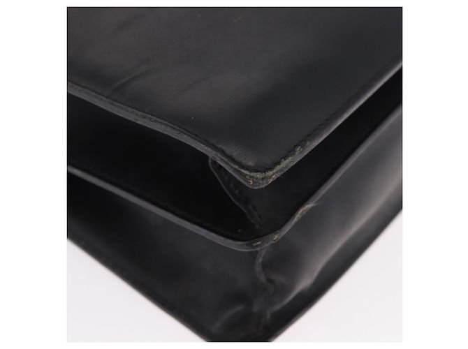 Borsa Business CARTIER in pelle nera argento Auth 184924 Nero - vista 10