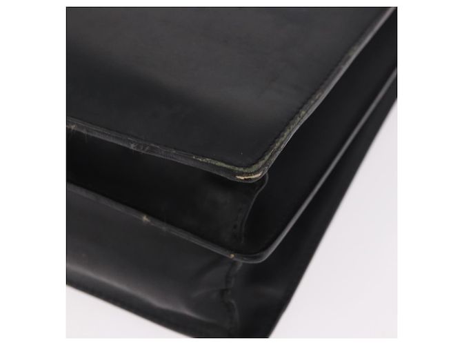 Borsa Business CARTIER in pelle nera argento Auth 184924 Nero - vista 11