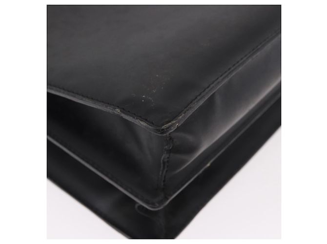 Borsa Business CARTIER in pelle nera argento Auth 184924 Nero - vista 12