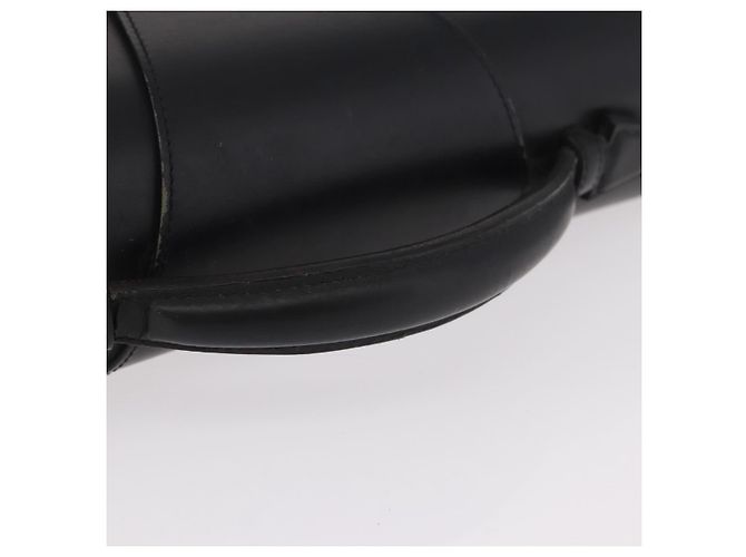 Borsa Business CARTIER in pelle nera argento Auth 184924 Nero - vista 7