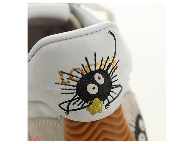 LOEWE Studio Ghibli Susuwatari Spirited Away Sneakers White Auth 167405SAM Bianco - vista 8