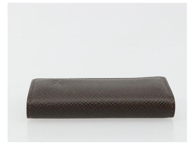 LOUIS VUITTON Taiga Multicles 4 Key Case Grizzly M30528 LV Auth 178406A Castaño - vista 5