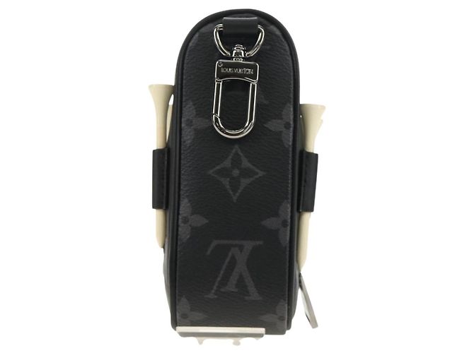LOUIS VUITTON Monogram Eclipse Set Golf andrews Bag Charm GI0344 LV Auth 184267M Monogramma - vista 2