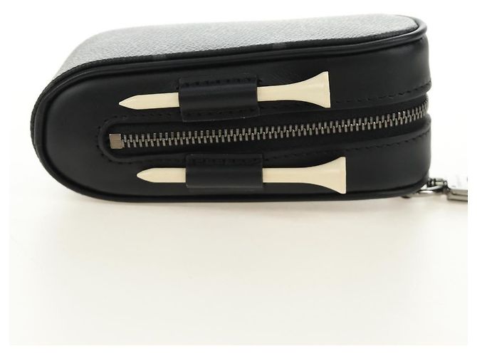 LOUIS VUITTON Monogram Eclipse Set Golf andrews Bag Charm GI0344 LV Auth 184267M Monogramma - vista 4