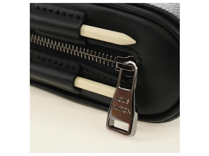 LOUIS VUITTON Monogram Eclipse Set Golf andrews Bag Charm GI0344 LV Auth 184267M Monogramma - vista 9