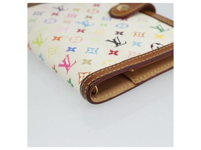LOUIS VUITTON Agenda PM Monogram Multicolor Copertina per Planner R21074 Auth 184793 Bianco - vista 14