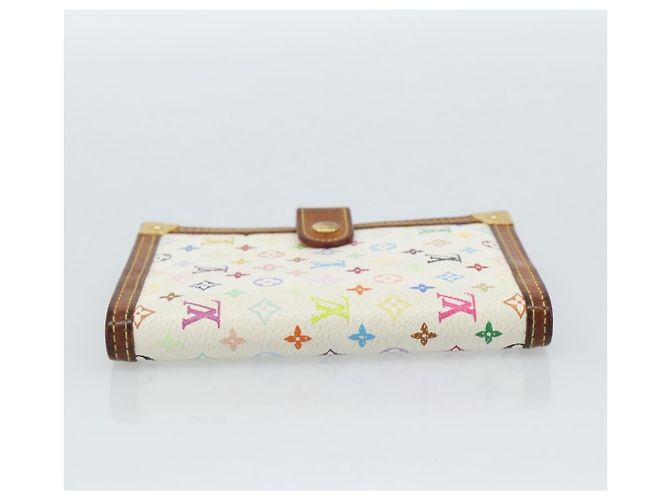 LOUIS VUITTON Agenda PM Monogram Multicolor Copertina per Planner R21074 Auth 184793 Bianco - vista 3
