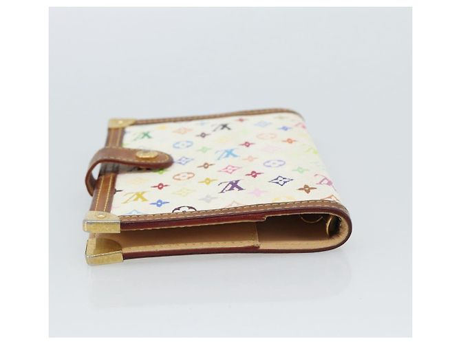 LOUIS VUITTON Agenda PM Monogram Multicolor Copertina per Planner R21074 Auth 184793 Bianco - vista 5
