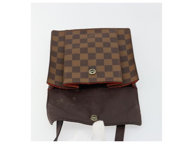 LOUIS VUITTON Borsa a tracolla Damier Ebene Pimlico N45272 LV Auth bs35537 - vista 10