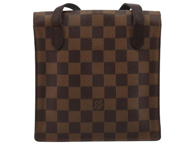 LOUIS VUITTON Borsa a tracolla Damier Ebene Pimlico N45272 LV Auth bs35537 - vista 2