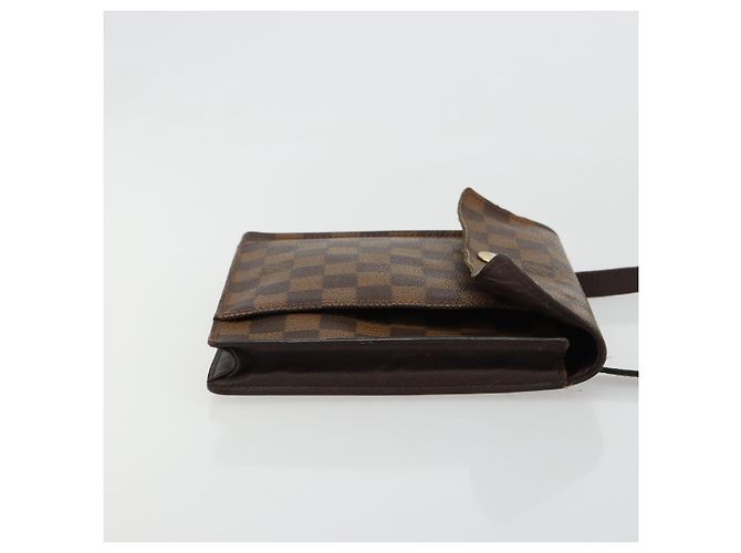 LOUIS VUITTON Borsa a tracolla Damier Ebene Pimlico N45272 LV Auth bs35537 - vista 3
