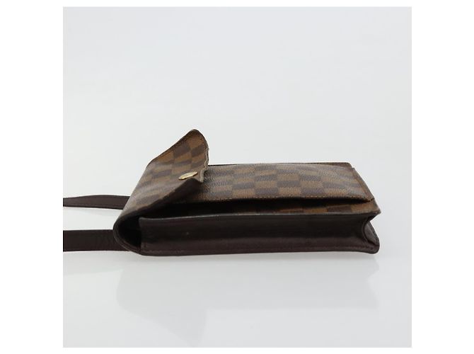 LOUIS VUITTON Borsa a tracolla Damier Ebene Pimlico N45272 LV Auth bs35537 - vista 4