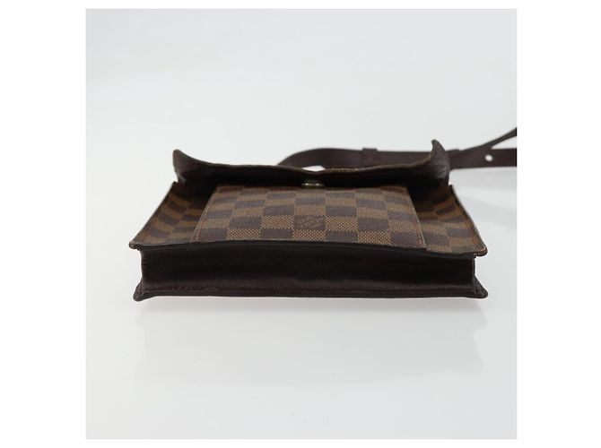 LOUIS VUITTON Borsa a tracolla Damier Ebene Pimlico N45272 LV Auth bs35537 - vista 5