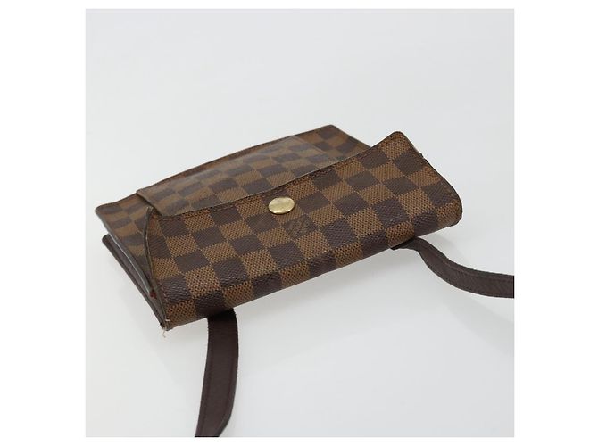 LOUIS VUITTON Borsa a tracolla Damier Ebene Pimlico N45272 LV Auth bs35537 - vista 6