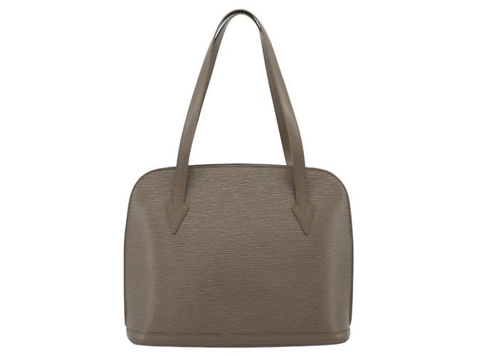 LOUIS VUITTON Epi Lussac Borsa a spalla Gray pepper M5228C LV Auth BA13297 Marrone - vista 2