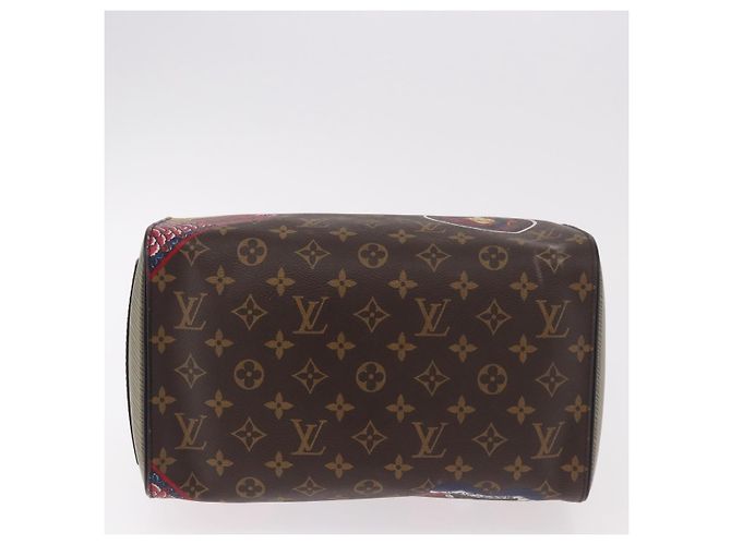 LOUIS VUITTON Monogram Kabuki Kansai Speedy 30 Hand Bag M43505 LV Auth 184886SM - view 5
