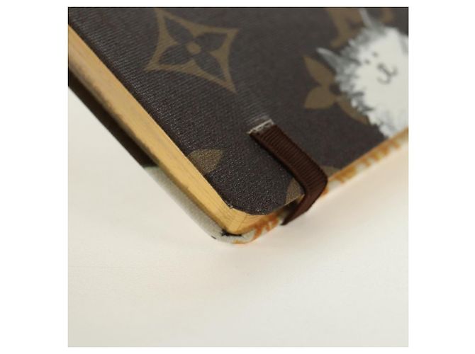 LOUIS VUITTON Catgram Notebook Jane PM Note Cover GI1389 LV Auth 184276M Monogramme - vue 15
