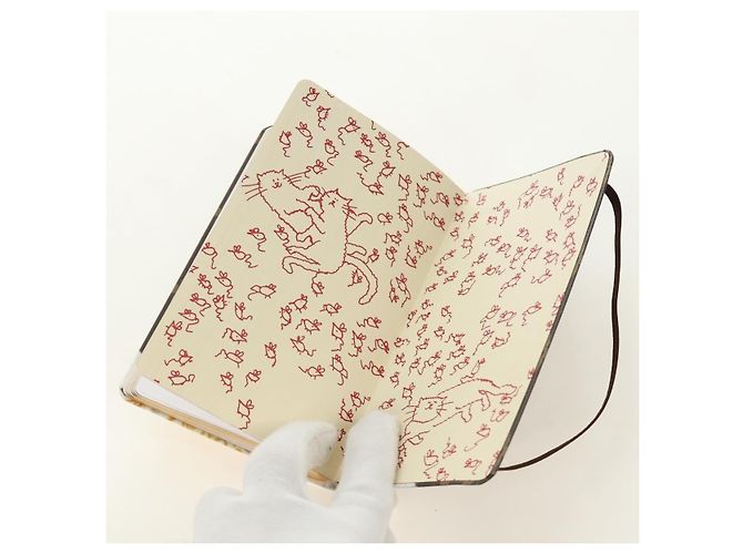 LOUIS VUITTON Catgram Notebook Jane PM Note Cover GI1389 LV Auth 184276M Monogramme - vue 22