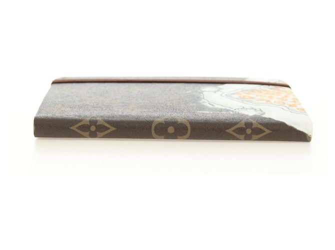 LOUIS VUITTON Catgram Notebook Jane PM Note Cover GI1389 LV Auth 184276M Monogramme - vue 3
