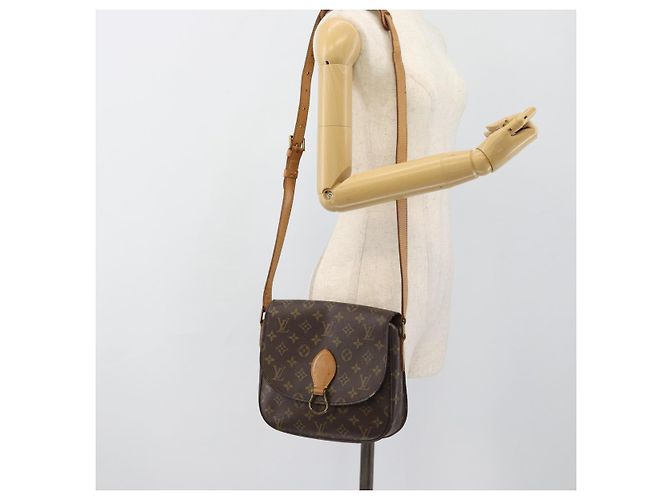 LOUIS VUITTON Borsa a Spalla Monogram Saint Cloud GM M51242 LV Auth ep14790 Monogramma - vista 27