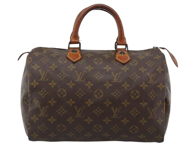 LOUIS VUITTON Borsa Monogram Speedy 30 M41526 LV Auth bs35557 Monogramma - vista 13