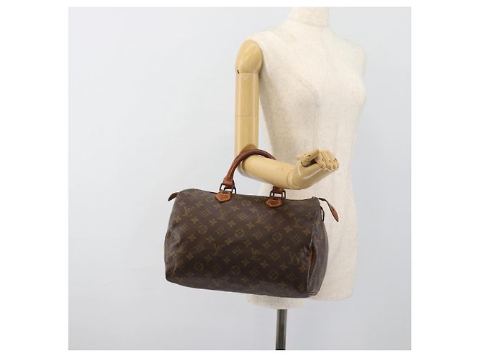 LOUIS VUITTON Borsa Monogram Speedy 30 M41526 LV Auth bs35557 Monogramma - vista 18
