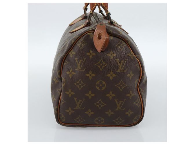 LOUIS VUITTON Borsa Monogram Speedy 30 M41526 LV Auth bs35557 Monogramma - vista 4