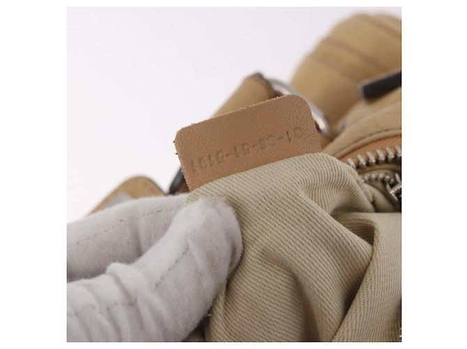 Chloé Borsa Chloe Paddington in pelle beige argento Auth 184977A - vista 25