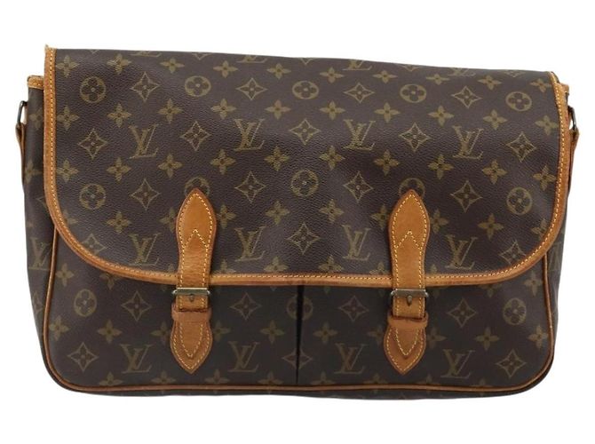 LOUIS VUITTON Borsa a Spalla Monogram Gibeciere GM M42246 LV Auth bs35566 Monogramma - vista 13