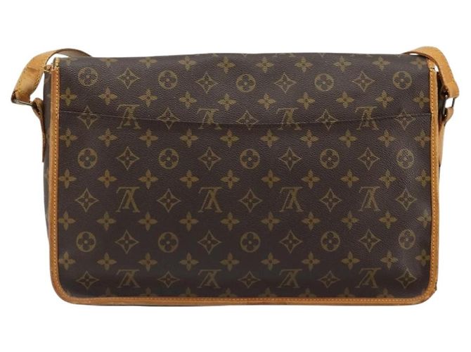 LOUIS VUITTON Borsa a Spalla Monogram Gibeciere GM M42246 LV Auth bs35566 Monogramma - vista 2