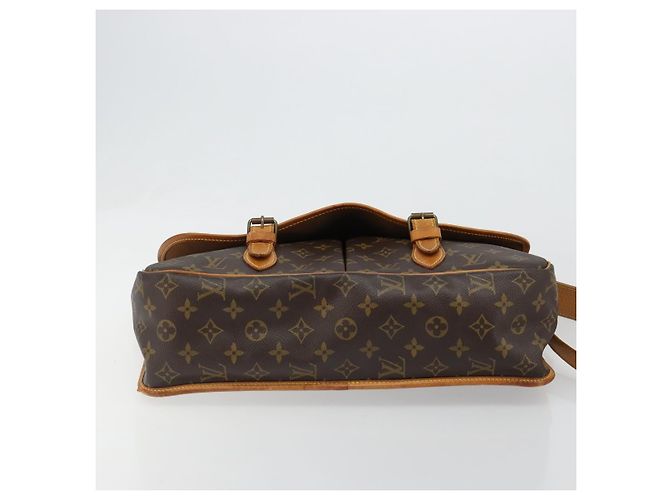 LOUIS VUITTON Borsa a Spalla Monogram Gibeciere GM M42246 LV Auth bs35566 Monogramma - vista 5
