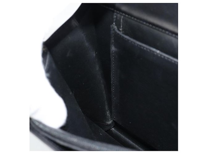 Borsa Christian Dior in pelle nera e oro Auth 185093 Nero D'oro - vista 17