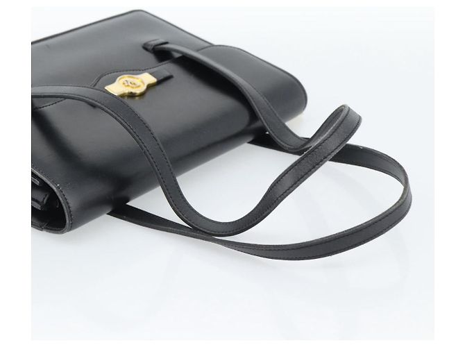 Borsa Christian Dior in pelle nera e oro Auth 185093 Nero D'oro - vista 7