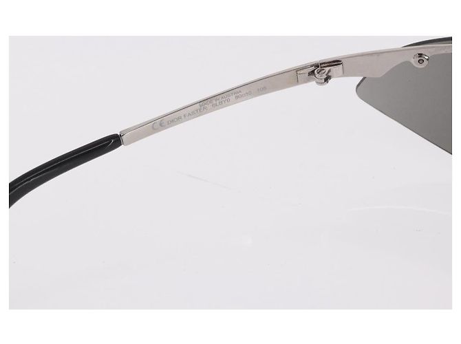 Gafas de sol Christian Dior de plástico 2 Set Black Brown Auth bs35615 Castaño Negro - Ansicht 17