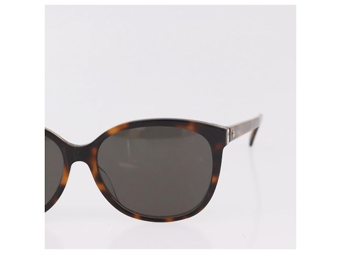 Gafas de sol Christian Dior de plástico 2 Set Black Brown Auth bs35615 Castaño Negro - Ansicht 5