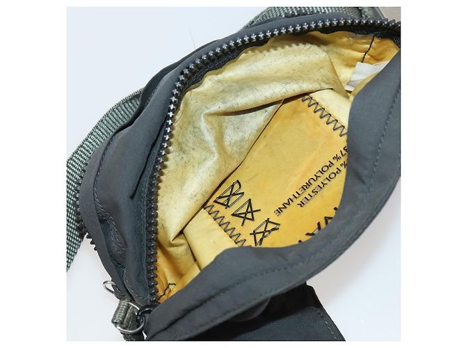 Borsa PRADA Sports Line Nylon 3 Set 2way Beige Nero Grigio Auth 176448 Marrone - vista 23