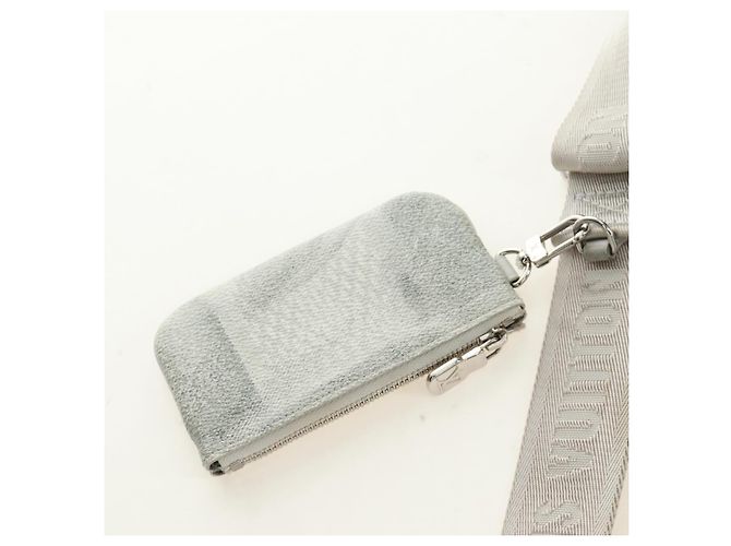 LOUIS VUITTON Damier Salt Trio Messenger Shoulder Bag White N50068 Auth 183100SM Bianco - vista 18