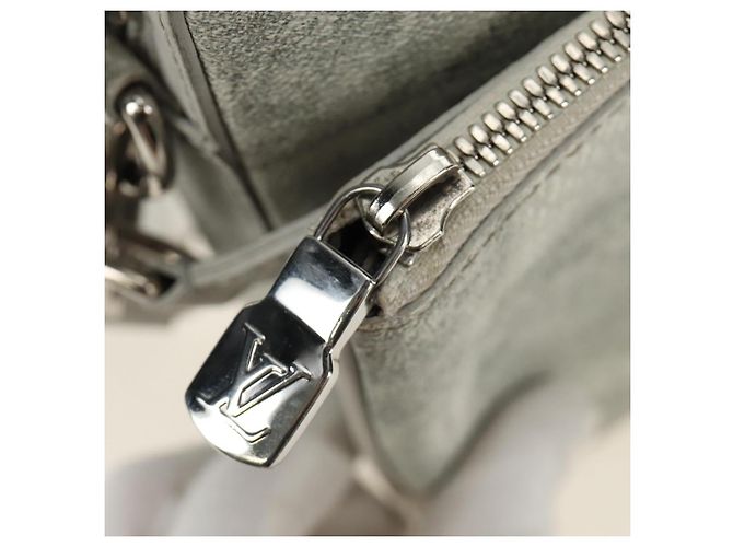 LOUIS VUITTON Damier Salt Trio Messenger Shoulder Bag White N50068 Auth 183100SM Bianco - vista 27