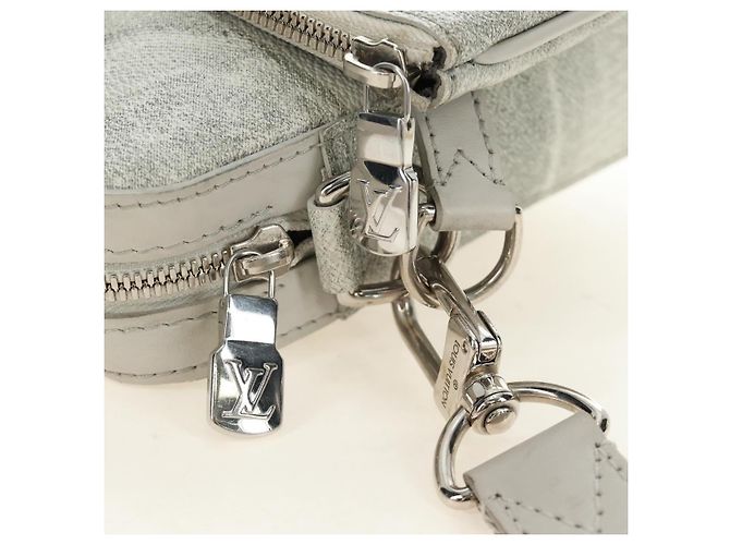 LOUIS VUITTON Damier Salt Trio Messenger Shoulder Bag White N50068 Auth 183100SM Bianco - vista 29