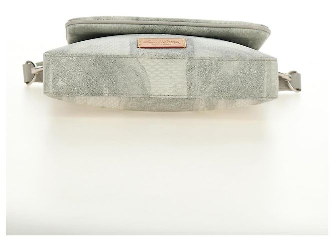 LOUIS VUITTON Damier Salt Trio Messenger Shoulder Bag White N50068 Auth 183100SM Bianco - vista 5