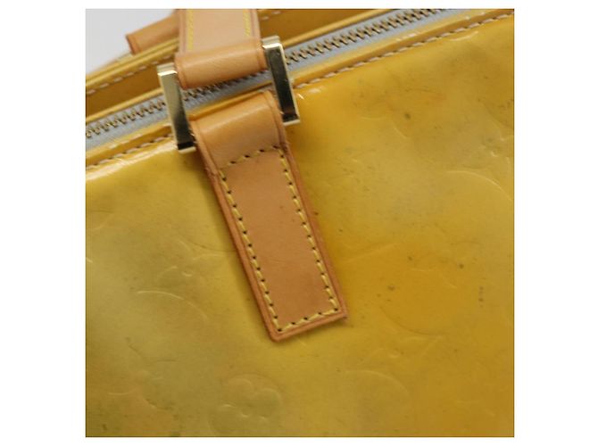 LOUIS VUITTON Monogram Vernis Columbus Tote Bag Gris M91028 LV Auth 184777 Grigio - vista 20
