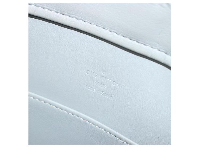 LOUIS VUITTON Monogram Vernis Columbus Tote Bag Gris M91028 LV Auth 184777 Grigio - vista 22