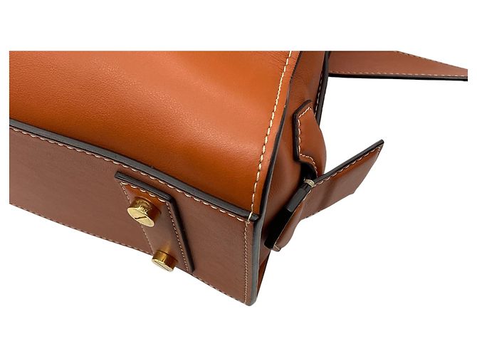 Borsa Tote Shadow in pelle Altuzarra Marrone chiaro / Cognac - vista 10