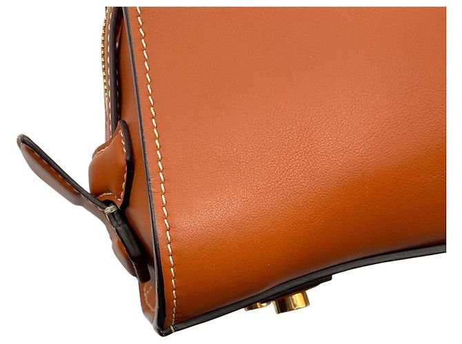 Borsa Tote Shadow in pelle Altuzarra Marrone chiaro / Cognac - vista 11