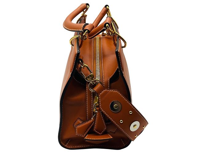 Borsa Tote Shadow in pelle Altuzarra Marrone chiaro / Cognac - vista 2