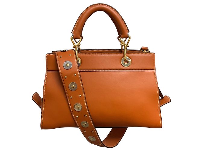 Borsa Tote Shadow in pelle Altuzarra Marrone chiaro / Cognac - vista 3