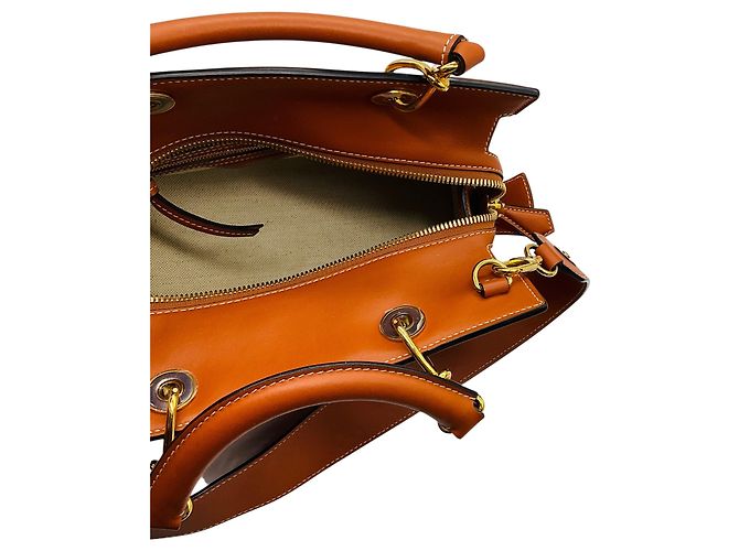 Borsa Tote Shadow in pelle Altuzarra Marrone chiaro / Cognac - vista 6