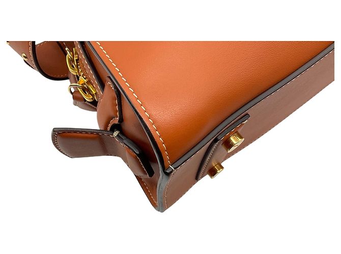 Borsa Tote Shadow in pelle Altuzarra Marrone chiaro / Cognac - vista 9